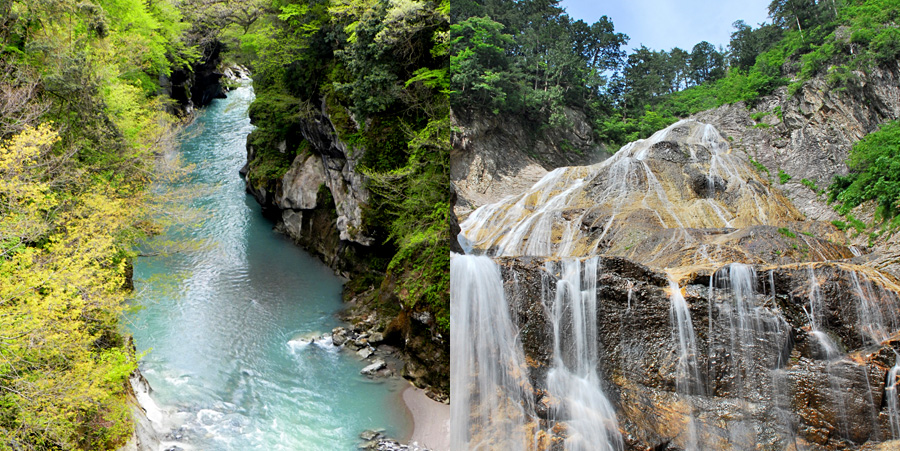 手取川の伏流水